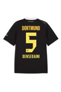 Borussia Dortmund Ramy Bensebaini #5 Fotballdrakt Borte Klær 2026-27 Korte ermer
